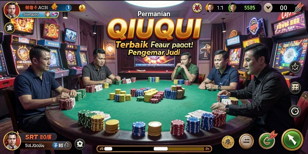 Screenshot 5RT menampilkan momen intense saat bermain QiuQiu.