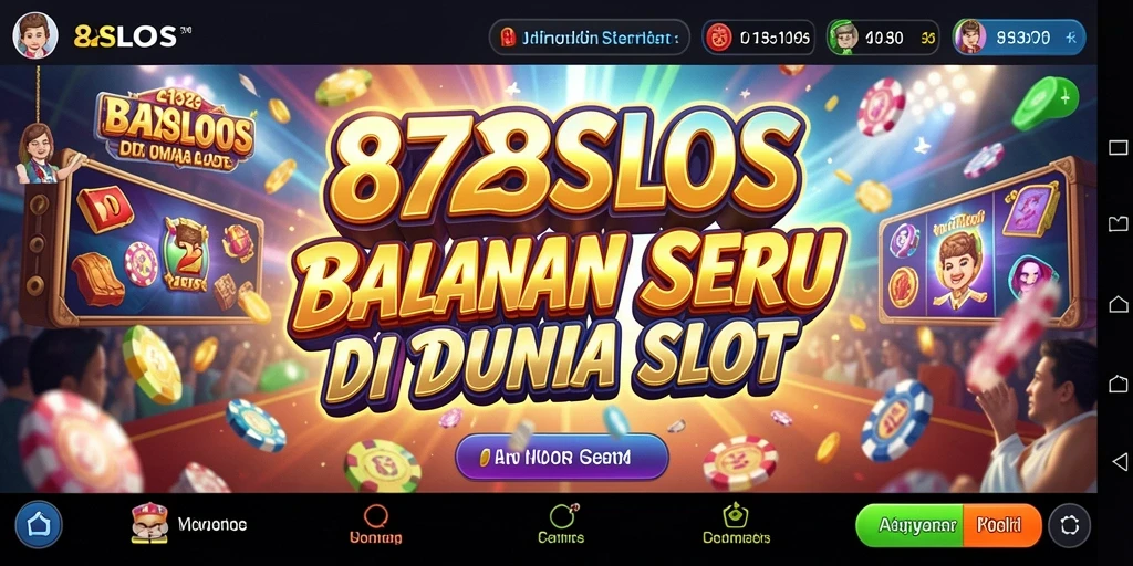 Tampilan menarik dalam gameplay balap di 8728SLOTS.