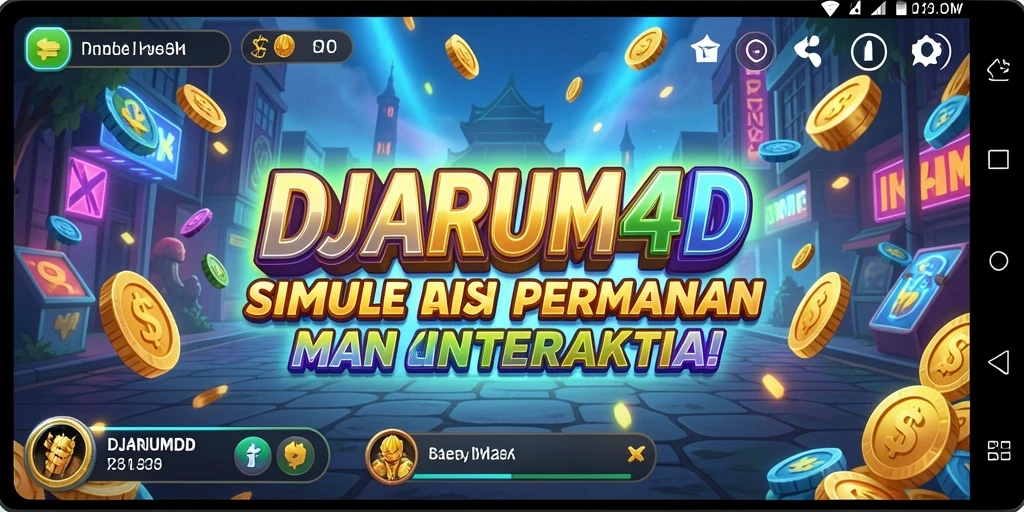 Screenshot gameplay DJARUM4D menampilkan aksi mendebarkan dalam simulasi permainan.