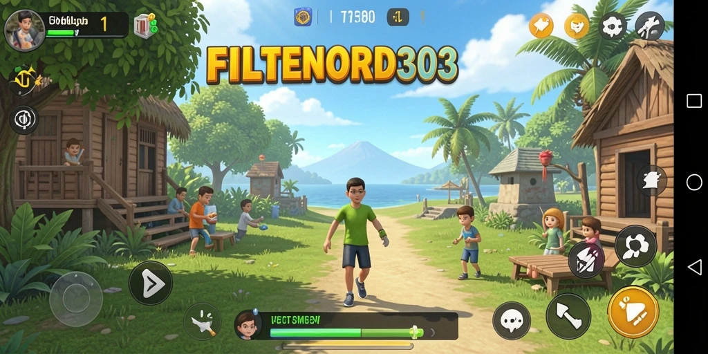 Tampilan gameplay menarik dari FILTER303 yang menunjukkan pengalaman simulasi.