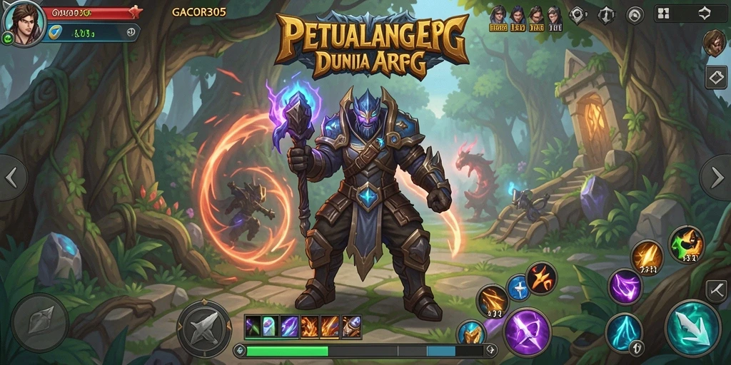 Tampilan aksi seru di GACOR305 dengan efek visual yang memukau.