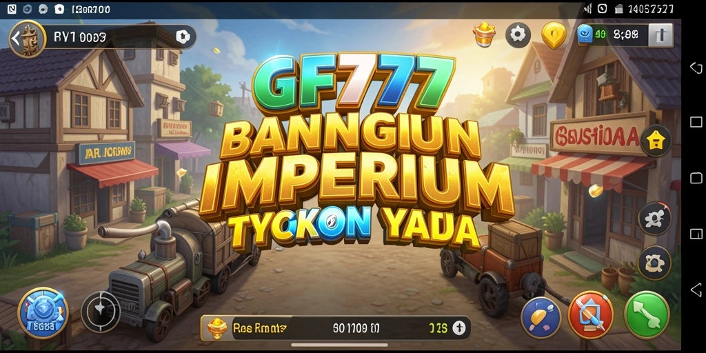 Screenshot gameplay GF777 menampilkan interaksi bisnis yang menarik.
