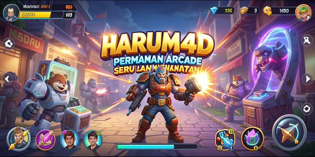 Tampilan gameplay menarik dari HARUM4D yang penuh tantangan.