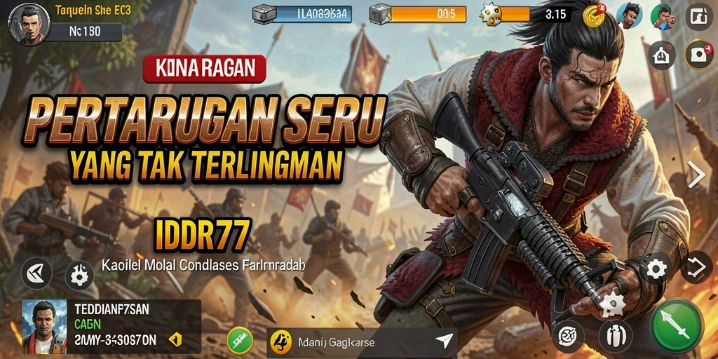Gameplay seru dan penuh aksi di IDR77.