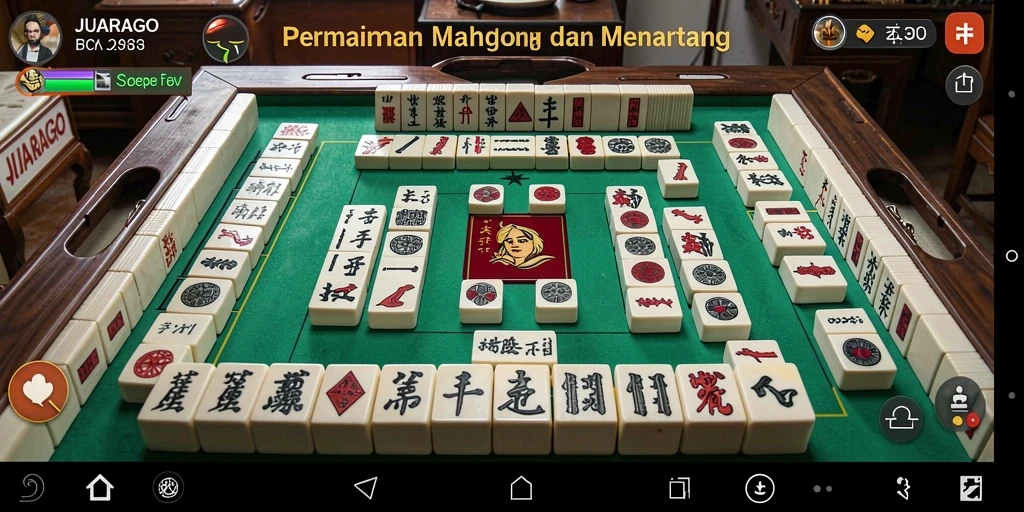 Tampilan gameplay JUARAGO yang menakjubkan dan menantang.
