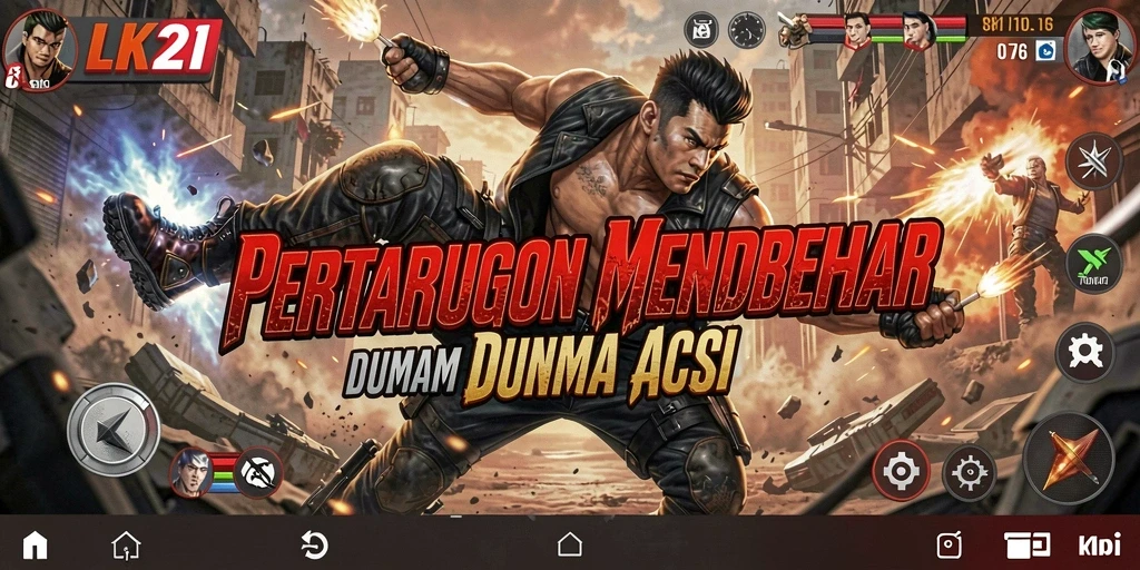 Tampilan gameplay LK21 yang menegangkan dan penuh aksi.