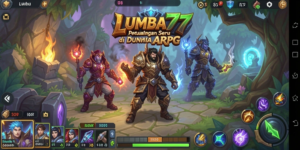 Menampilkan gameplay petualangan seru dalam LUMBA77 dengan grafis menakjubkan.