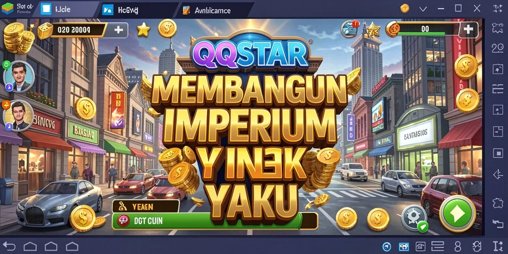 Tampilan gameplay QQSTAR yang mendebarkan dan penuh tantangan Tycoon.