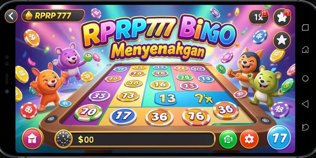 Gameplay seru Bingo di RPRP777 dengan grafik menawan.
