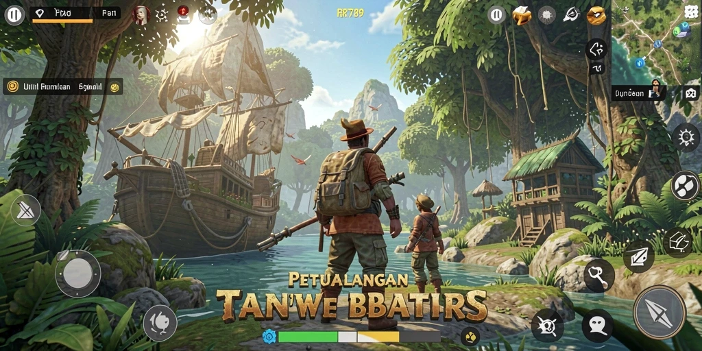 Tampilan gameplay <strong>RR789</strong> yang memukau di dunia terbuka.