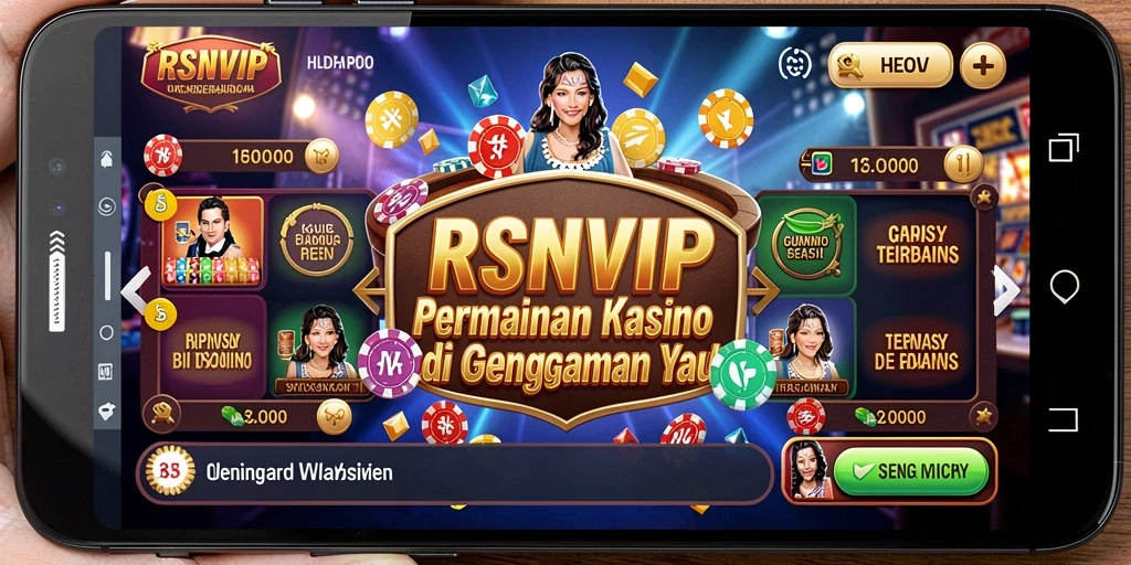 Tampilan gameplay RSNVIP yang mendebarkan dan penuh warna.
