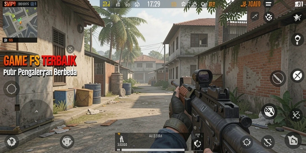Tampilan menarik gameplay intens di SVIP9 dengan aksi menembak yang mendebarkan.
